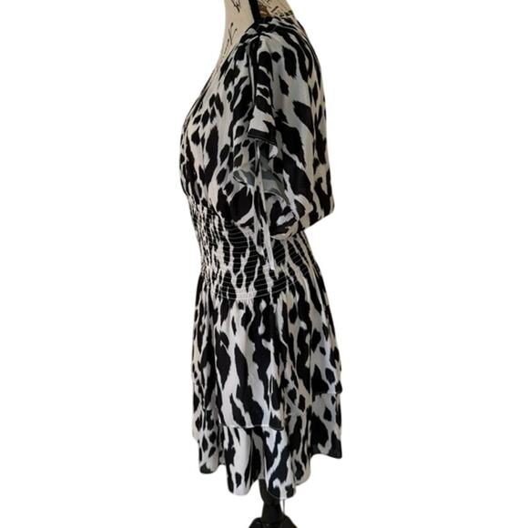 NWT Parker Flutter Sleeve Smocked Waist Dress - Large - Picture 5 of 10